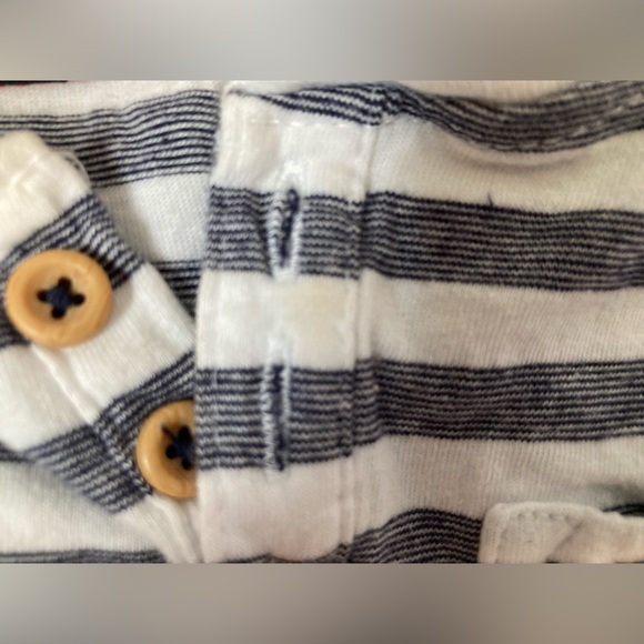 Ben Sherman boys 2T set ADORABLE 3pc short sleeve button down,henley and shorts - Picture 5 of 5